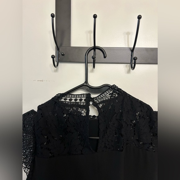 NWT Zara Lace Short Sleeve Dress - Picture 8 of 8